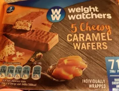 5 Chewy Caramel Wafers