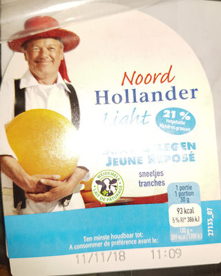 Image descriptive de Noord Hollander Light 21 Jeune Gouda reposé