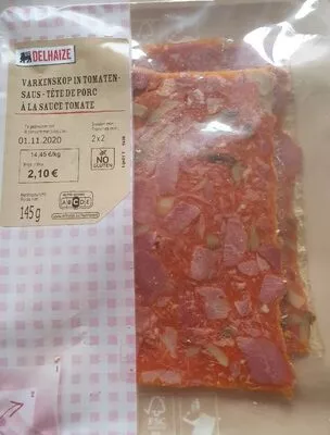 Delhaize Tete de porc à la sauce tomate