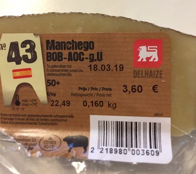 Manchego BOB-AOC-g.U