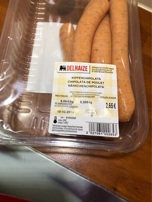 Chipolatas de poulet