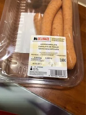 Delhaize Chipolatas de poulet