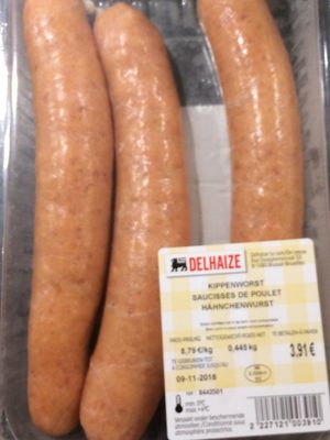 Saucisses de poulet