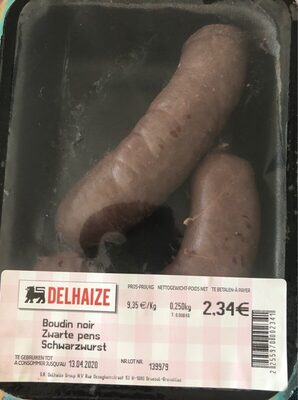 Delhaize Boudin noir