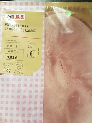 Image descriptive de Jambon dégraissé