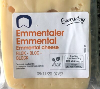 Image descriptive de Emmental en bloc