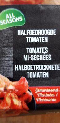 Halfgedroogdetomaten