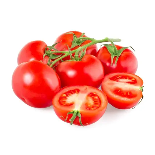 Tomates rondes en grappes bio