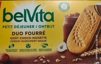 Image descriptive de Duo Fourré Goût Chocolat Noisette 