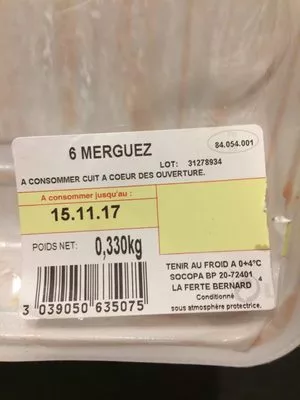 6 Merguez