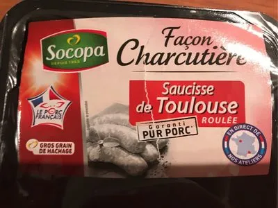 Saucisse de Toulouse roulée façon Charcutière
