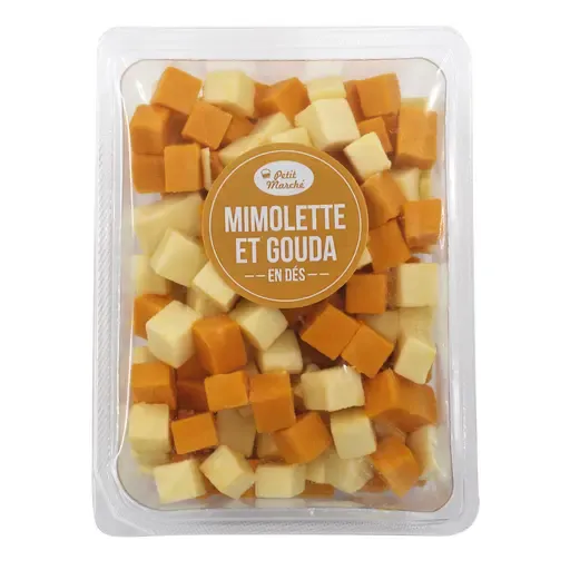 CENTURION Mix de cubes de gouda et de mimolette