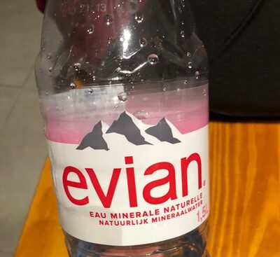 Image descriptive de Evian eau mineral naturelle