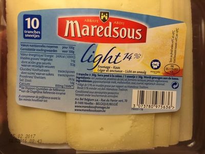 Image descriptive de Maredsous Light 13 MG