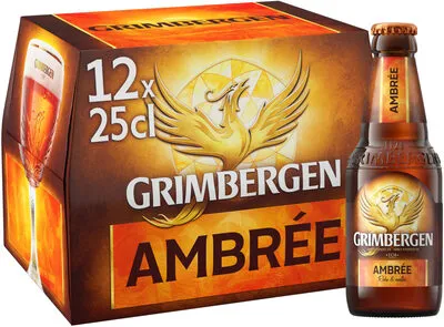 Grimbergen Bière d'Abbaye 12X25CL GRIMBERGEN AMBREE 6.5 DEGRE ALCOOL