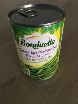 Image descriptive de Bonduelleharicotsvertstrèsfinsrangés