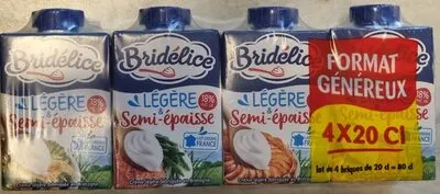 Crème légère et semi-épaisse