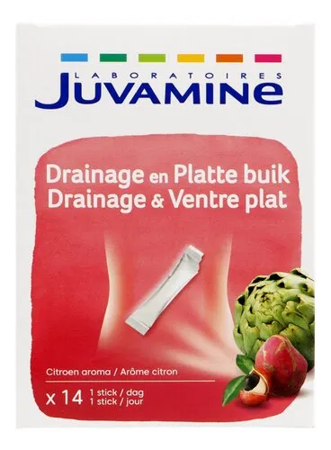 JUVAMINE Drainage et ventre plat 14pc