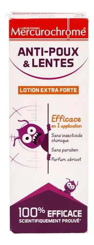MERCUROCHROME Lotion Anti-poux 100ml