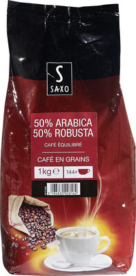 50% Arabica 50% Robusta