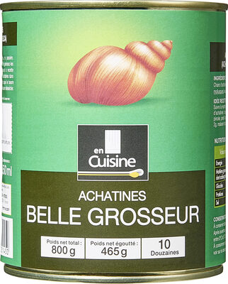 Image descriptive de Achatines belle grosseur