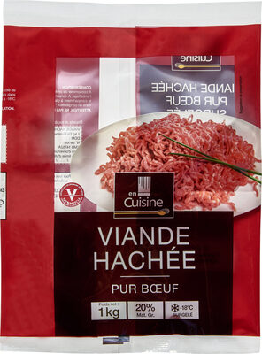 En Cuisine Viande hachée pur boeuf