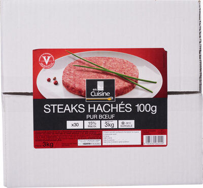 Image descriptive de STEAKSHACHES100gPURBUF