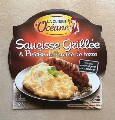Saucisse Grillée & Purée de Pomme de Terre