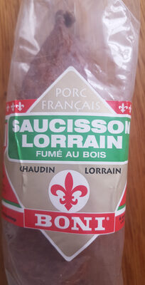 Image descriptive de Saucisson Lorrain