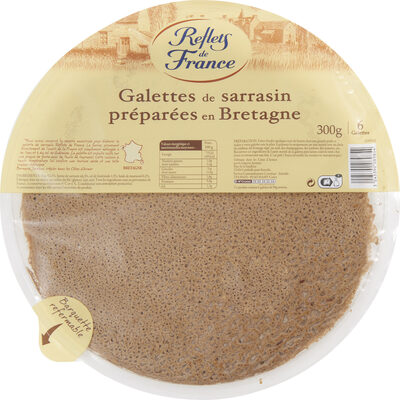 Image descriptive de Galettes de sarrasin préparées en Bretagne