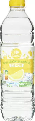 Eau à l'arôme naturel de citron