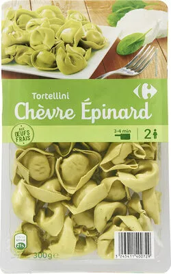 TortelliniChèvreÉpinards