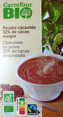 Poudre cacaotée 32 % de cacao maigre