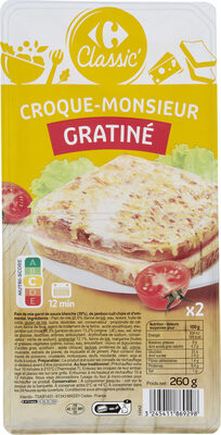 Image descriptive de Croquemonsieurgratiné