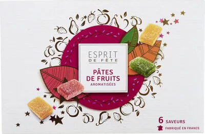 EspritdeFêteCarrefour Pâtesdefruitsaromatisées