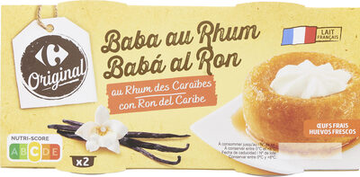 Image descriptive de Baba au Rhum