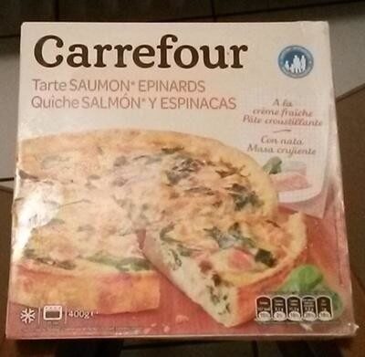 Carrefour Tartesaumonépinards