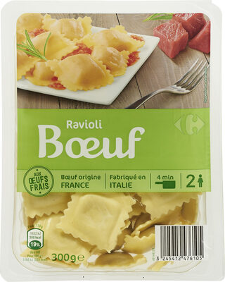 Image descriptive de Ravioli Bœuf