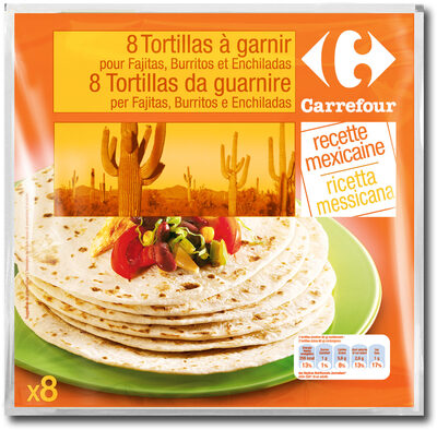 Image descriptive de 8 Tortillas