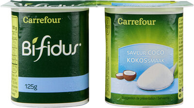 Carrefour Bifidus* saveur coco