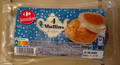 Carrefour 4 Muffins Nature