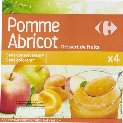 Image descriptive de POMMEABRICOTDessertdefruits