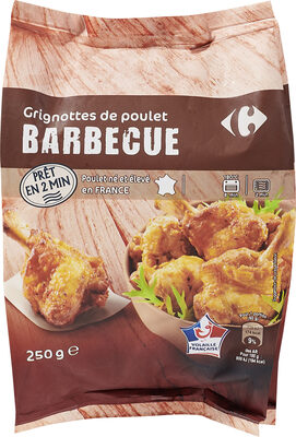 Image descriptive de GrignottesdepouletrtiesBarbecue