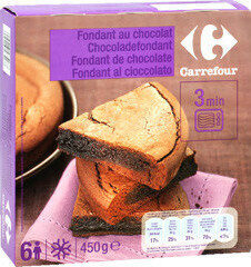 Carrefour Fondant au chocolat