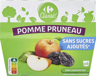 Image descriptive de Pomme Pruneau Sans sucres ajoutés*