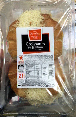 Carrefour Croissants au jambon