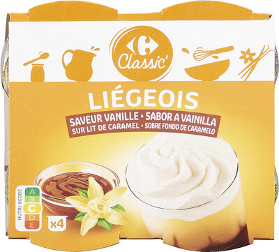 Image descriptive de LiégeoisSaveurvanillesurlitdecaramel