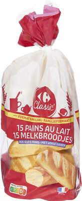 Image descriptive de 15 pains au lait