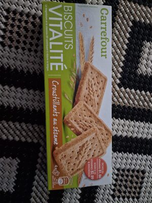 Agir Carrefour,Carrefour Biscuits vitalité au sésame