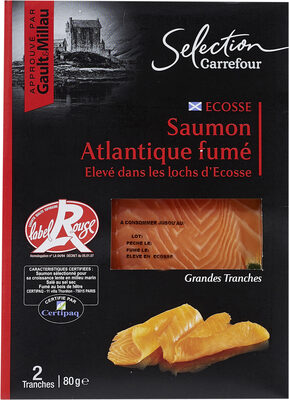 Image descriptive de SaumonAtlantiquefuméEcosse